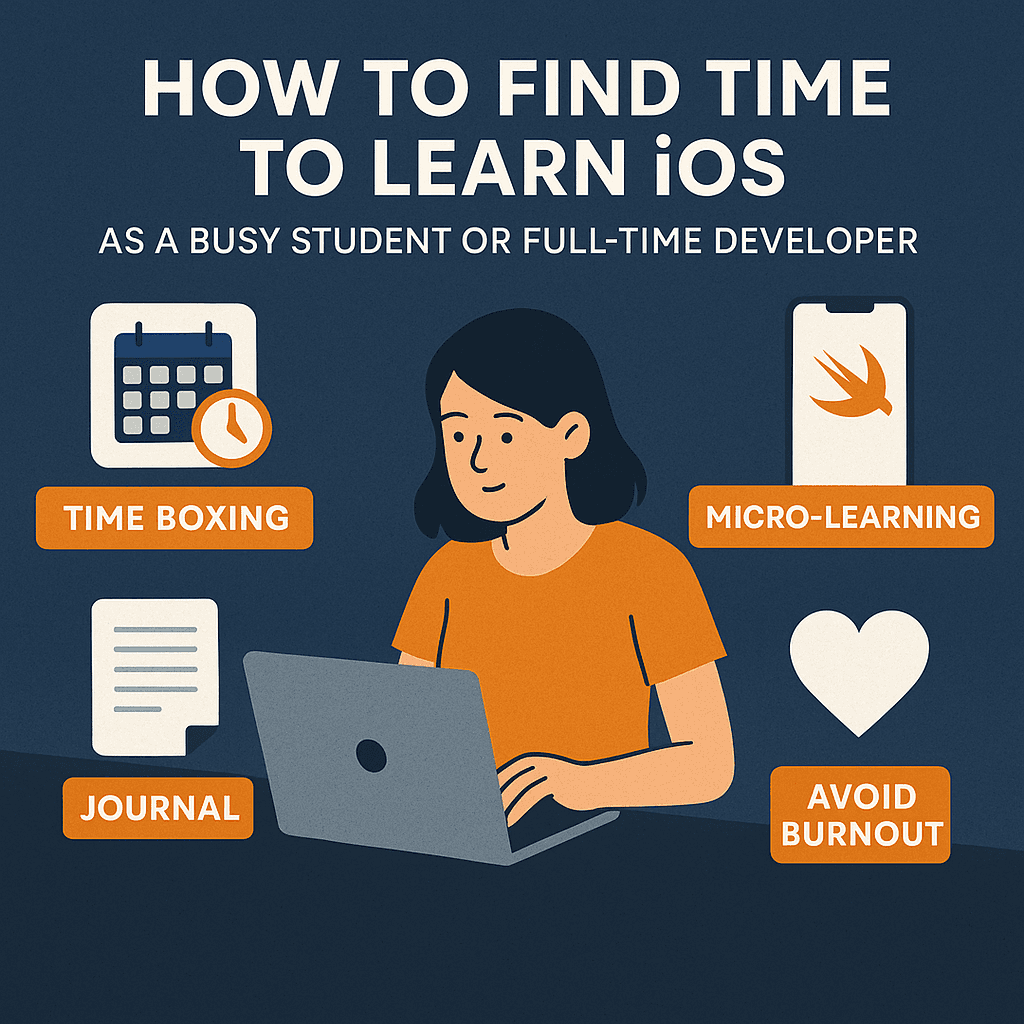 How to Find Time to Learn iOS as a Busy Student or Full-Time Developer