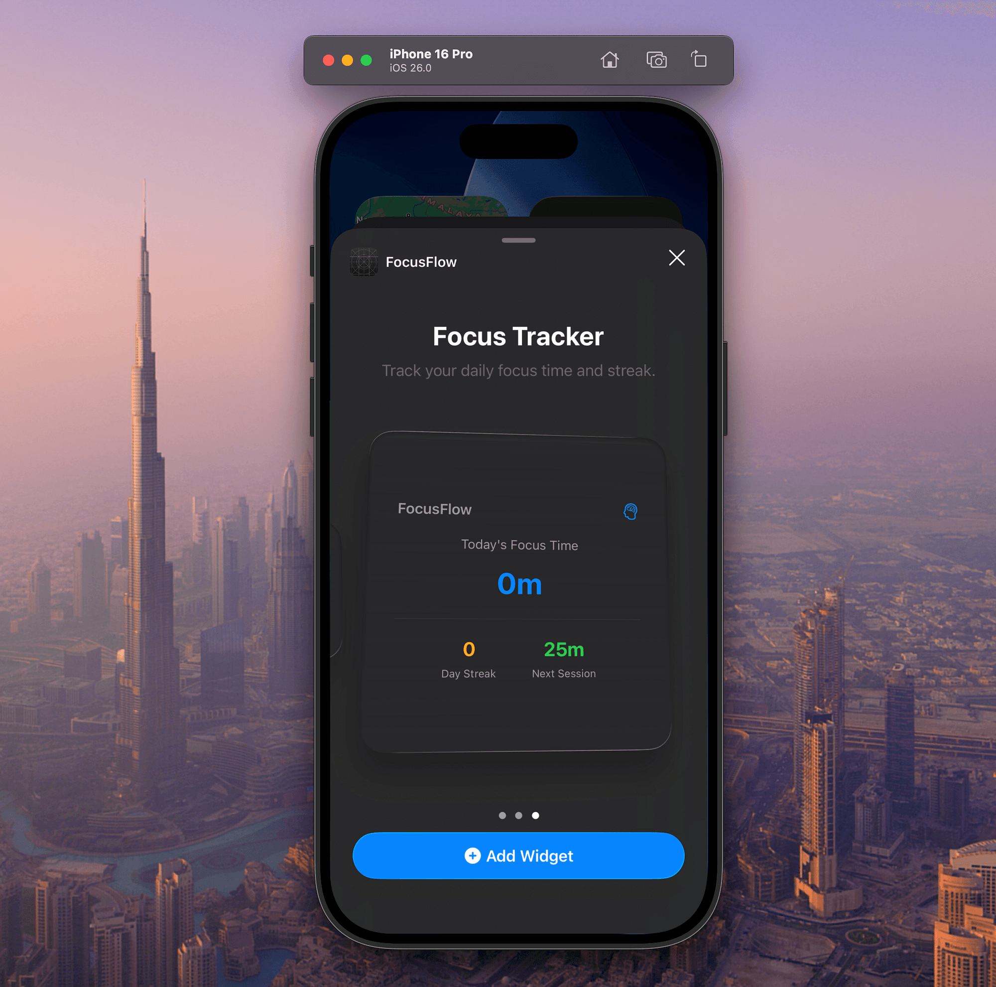 How to Build Your First iOS Widget with SwiftUI: FocusFlow Part 1